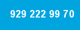 929 222 99 70